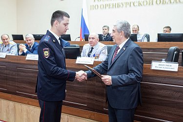 Сергей Грачев: «Оренбургская полиция всегда стоит на страже закона»